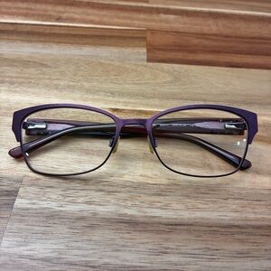 Bebe Eyeglasses Glasses Frames PARTY GIRL BB5111 Plum 53-17-135